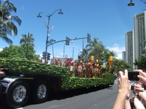 Another element of the 2012 Kamehameha parade.