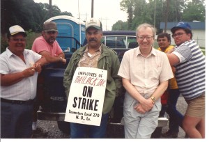 Ascension Parish Strike Scene